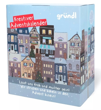 Kreativer Adventskalender zum Stricken, Häkeln & Knüpfen (Vorbestellung)