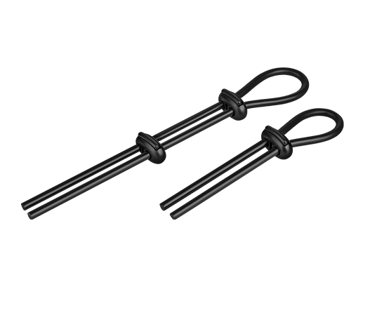 Penisring-Set aus Silikon, 2 Teile